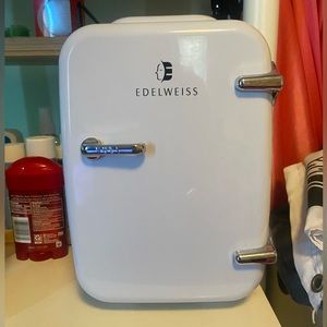 White Skincare Mini Fridge
